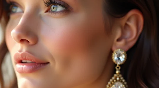 what-colour-earrings-best-enhance-brunette-hair